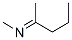 N-Methyl-1-methyl-1-butanimine 结构式