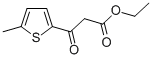 ETHYL (5-METHYL-2-THENOYL)ACETATE 结构式