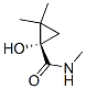 Cyclopropanecarboxamide, 1-hydroxy-N,2,2-trimethyl-, (1S)- (9CI) 结构式