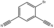 4-溴间苯二甲腈 结构式