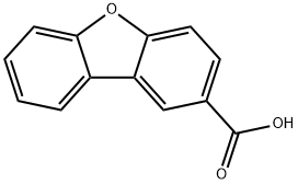 二苯并呋喃-2-甲酸 结构式