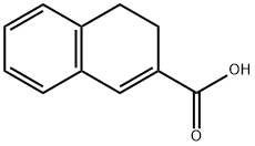 3,4-Dihydronaphthalene-2-carboxylic acid 结构式