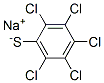 SODIUM PENTACHLOROBENZENETHIOLATE 结构式