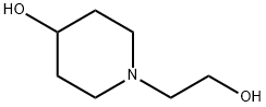 1-(2-羟乙基)-4-羟基哌啶 结构式