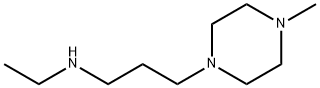 1-Piperazinepropanamine,N-ethyl-4-methyl-(9CI) 结构式