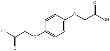 氢醌-О，О′-二乙酸 结构式