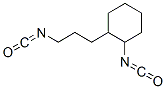 1-Isocyanato-2-(3-isocyanatopropyl)cyclohexane 结构式