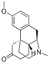 3-Methoxy-17-methylmorphinan-6-one 结构式