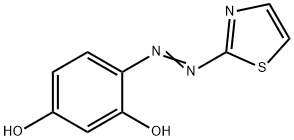 噻唑偶氮苯二酚 结构式