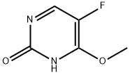 2(1H)-Pyrimidinone, 5-fluoro-4-methoxy- (8CI) 结构式