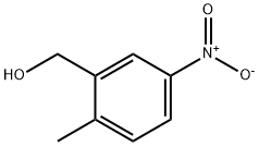 (2 - 甲基-5 - 硝基苯基)甲醇 结构式