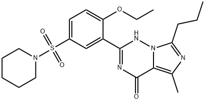 伪伐地那非 结构式