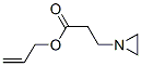 prop-2-enyl 3-aziridin-1-ylpropanoate 结构式