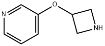 3-(氮杂环丁烷-3-基氧基)吡啶 结构式