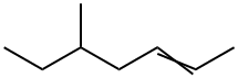 5-甲基-2-庚烯 结构式
