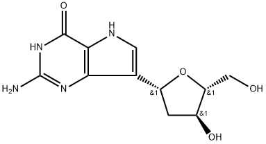 9-DEAZA-2'-DEOXYGUANOSINE (2-AMINO-7-(BETA-D-2-DEOXYRIBOFURANOSYL)PYRROLO[3,2-D]PYRIMIDIN-4-ONE)