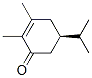 2-Cyclohexen-1-one,2,3-dimethyl-5-(1-methylethyl)-,(5R)-(9CI) 结构式