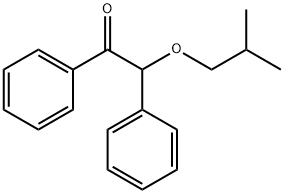 苯偶姻异丁基醚 结构式