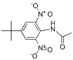 N-(4-tert-Butyl-2,6-dinitrophenyl)acetamide 结构式