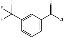 3-(三氟甲基)苯甲酰氯 结构式