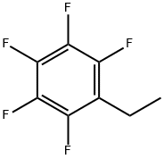 1,2,3,4,5-Pentafluoro-6-ethylbenzene 结构式