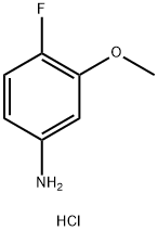4-氟-3-甲氧基苯胺盐酸盐 结构式