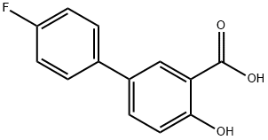 4'-氟-4-羟基-[1,1'-联苯]-3-羧酸 结构式