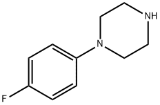 1-(4-氟苯基)哌嗪 结构式