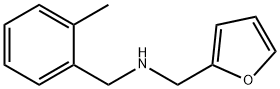 N-甲基-N-(2-甲基苄基)呋喃-2-胺 结构式