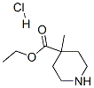 4-甲基-4-哌啶甲酸乙酯盐酸盐 结构式