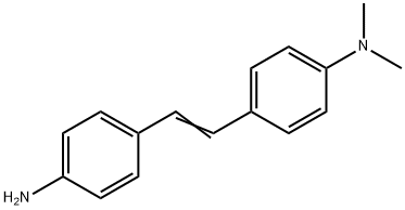 4-氨基-4-(N,N-二甲基氨基)1,2-二苯乙烯 结构式