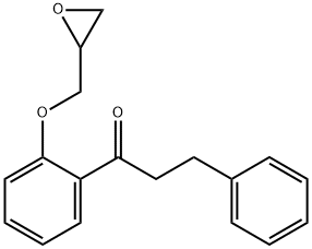 2'-(2,3-环氧丙氧基)-3-苯基苯丙酮 结构式