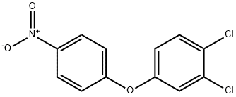 3,4-二氯苯基-4-硝基苯基醚 结构式