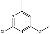 2-氯-4-甲氧基-6-甲基嘧啶 结构式