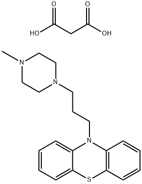 Perazine malonate 结构式