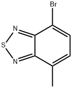 4-溴-7-甲基苯并[C][1,2,5]噻二唑 结构式