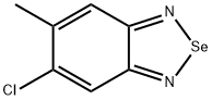 5-CHLORO-6-METHYL-2,1,3-BENZOSELENODIAZOLE 结构式