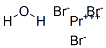 溴化镨(III) 水合物 结构式
