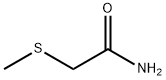 2-(甲硫基)乙酰胺 结构式