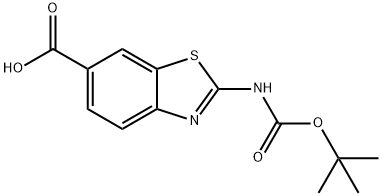 2-((tert-Butoxycarbonyl)amino)benzo[d]thiazole-6-carboxylicacid