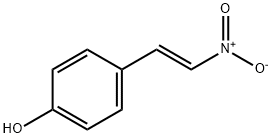 反-4-羟基-Β-硝基苯乙烯 结构式