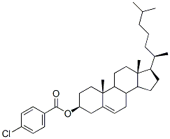 CHOLEST-5-EN-3BETA-YL P-CHLOROBENZOATE 结构式