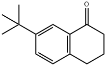 7-叔丁基-A-四氢萘酮 结构式