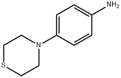 4-(硫代吗啉-4-基)苯胺 结构式