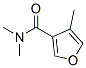 3-Furamide,  N,N,4-trimethyl-  (8CI) 结构式