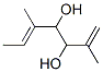 2,5-Dimethyl-1,5-heptadiene-3,4-diol 结构式