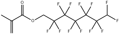 甲基丙烯酸十二氟庚酯 结构式