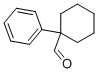 1-Phenylcyclohexane-1-carbaldehyde 结构式