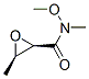 Oxiranecarboxamide, N-methoxy-N,3-dimethyl-, (2R,3R)- (9CI) 结构式