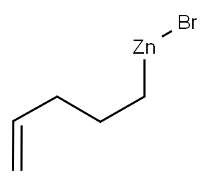 4-戊基溴锌 结构式